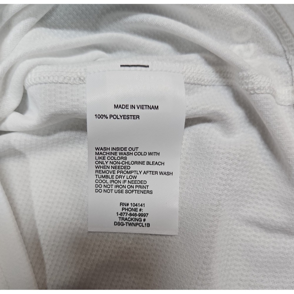 DSG Boys White Soccer Classic Graphic Performance Tank Top Size Medium NWT - Picture 5 of 7